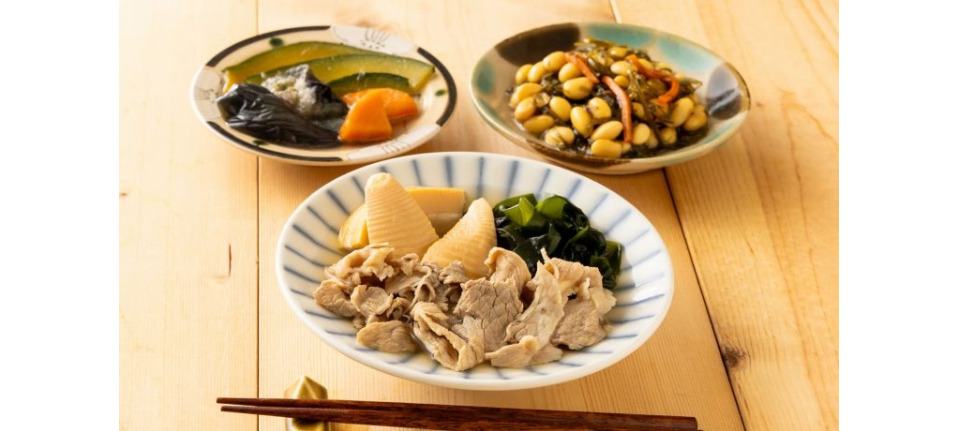 徳島県筍と石見ポークの若竹煮