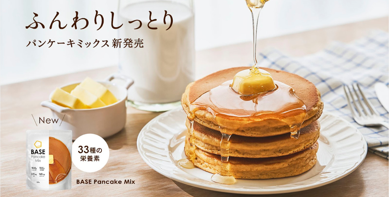 BASE Pancake Mix　バナー