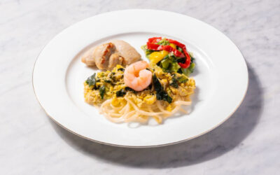 マッスルデリから、新メニューとして「タイの風香るパッタイセット」が2025年12月2日より登場しました！