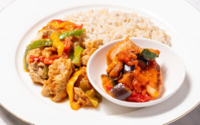 マッスルデリから「彩り野菜とローストチキン＆トマト仕立ての白身魚セット」が2026年1月14日より登場！