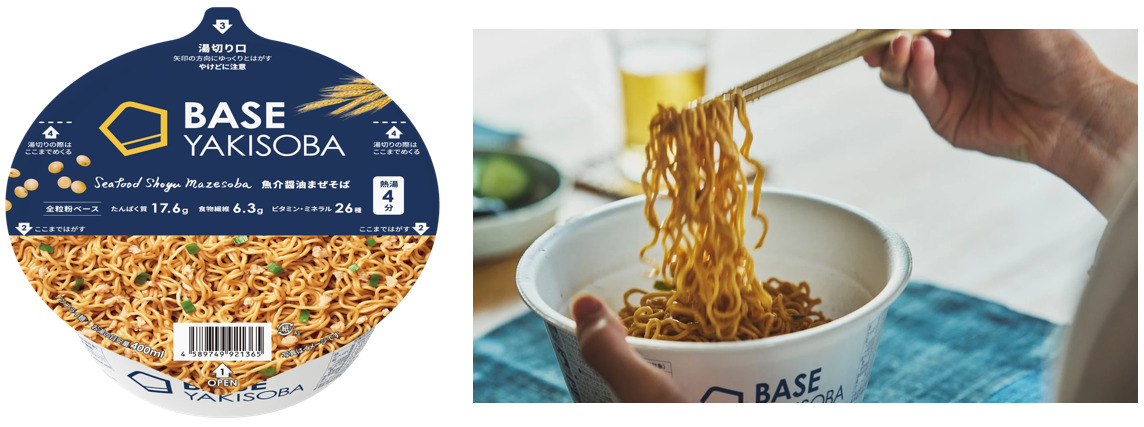 BASE YAKISOBA 魚介醤油まぜそば