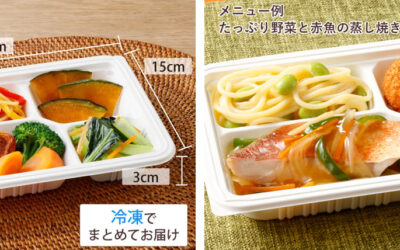 ウェルネスダイニングの「厳選栄養バランス気配り宅配食」が、より食べやすくリニューアルされました！