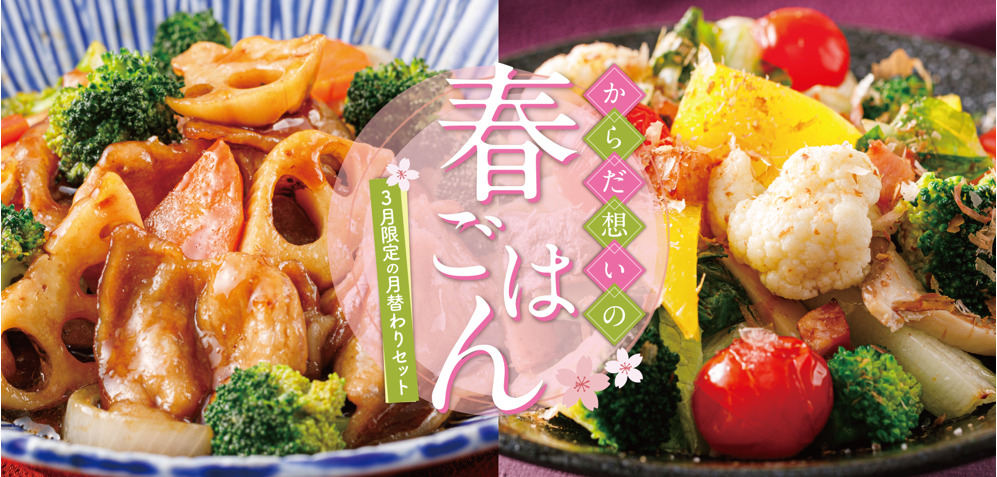 からだ想いの春ごはんセット