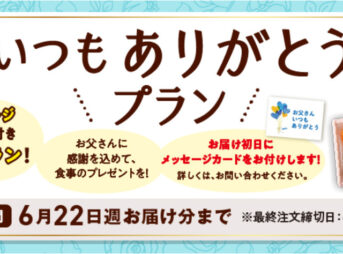 父の日いつもありがとうプラン