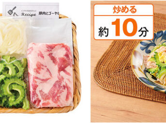 豚肉とゴーヤの塩炒め