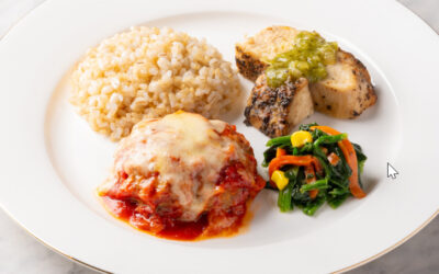 マッスルデリから、新たな冷凍弁当として「イタリアンハンバーグ＆グリルチキンセット」が登場！