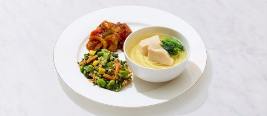 生姜香る海鮮だしの鶏塩ラーメンセット