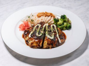 ふんわりお好み焼きと鶏の辛みそだれセット