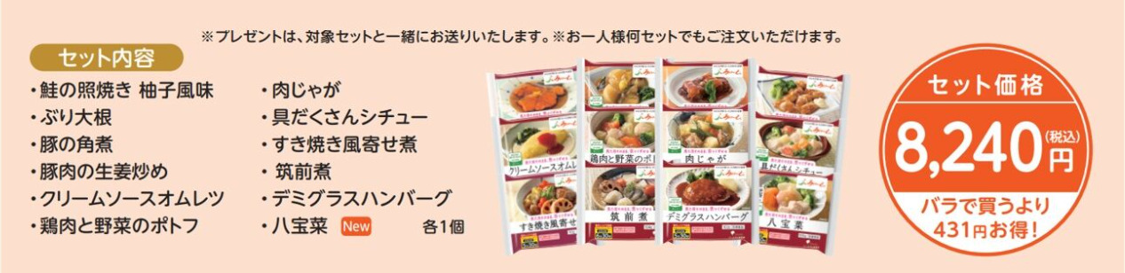 新商品&人気商品バラエティー12品セット